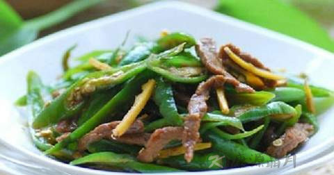 青椒炒牛肉的营养价值