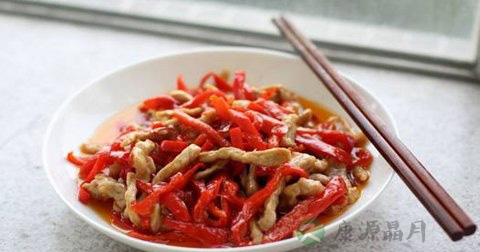 甜椒肉丝什么时候放调料