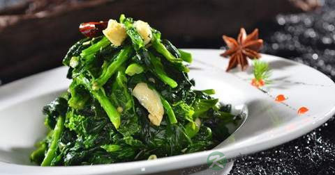 糖拌菜心什么时候放调料