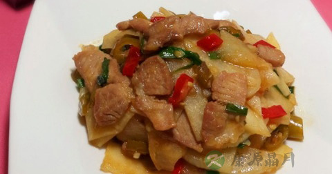 凉薯炒肉怎么做最有营养