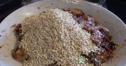 蒸肉米粉什么时候放调料