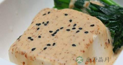 做芝麻豆腐放什么调料