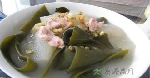 昆布海澡瘦肉汤什么时候放调料