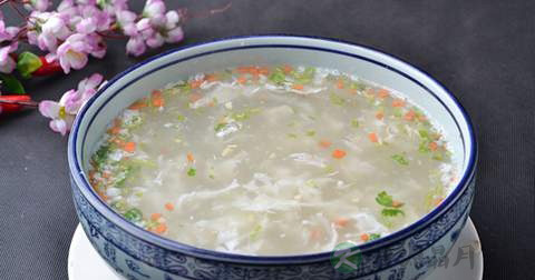 西湖牛肉羹什么时候放调料