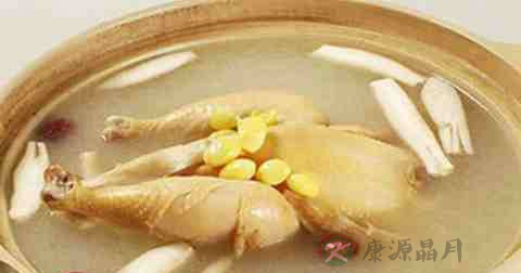 花旗参炖鸡什么时候放调料