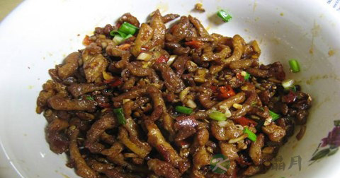 干煸肉丝的营养价值