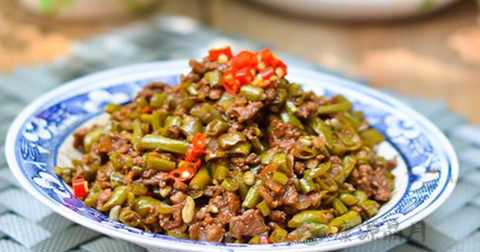 肉末酸豆角怎么做最有营养