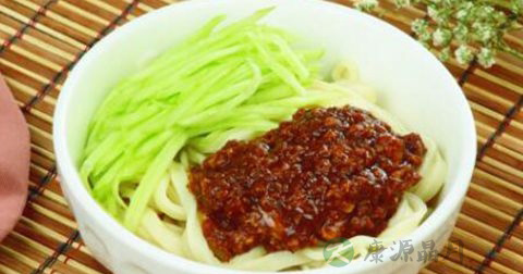 炸酱面的营养价值