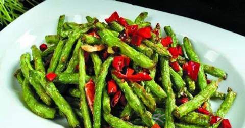 做干煸四季豆放什么调料