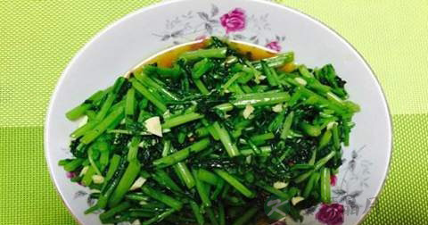 清炒蒿子秆什么时候放调料
