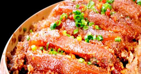 粉蒸肉什么时候放调料