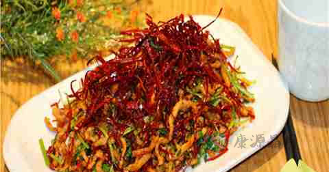 香辣肉丝什么时候放调料