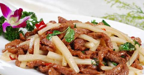 酸笋炒牛肉的营养价值