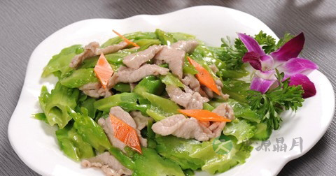 苦瓜炒肉怎么做最有营养