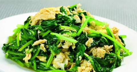 菠菜炒鸡蛋的营养价值