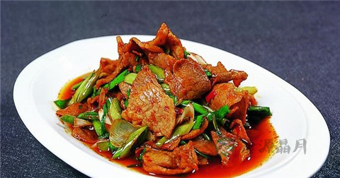 做生爆盐煎肉放什么调料