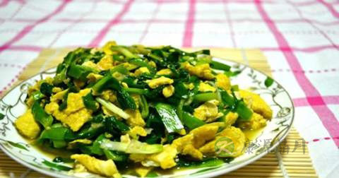 做韭菜炒鸡蛋放什么调料