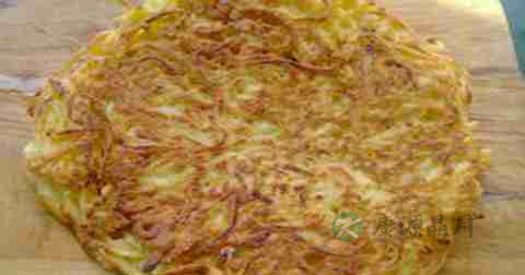 做土豆鸡蛋饼放什么调料