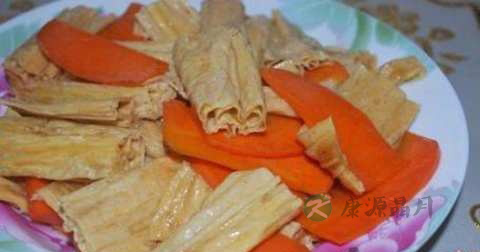 胡萝卜腐竹能一起炒吗