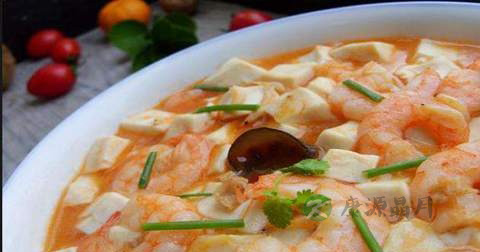 三虾豆腐什么时候放调料