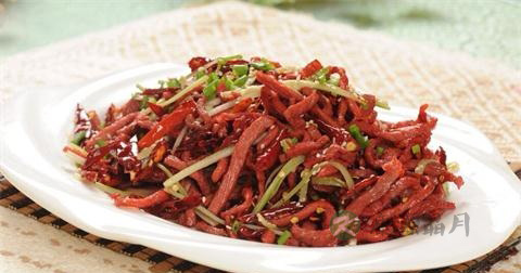 干煸牛肉丝的营养价值