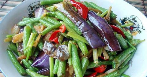 长豆烧茄子什么时候放调料