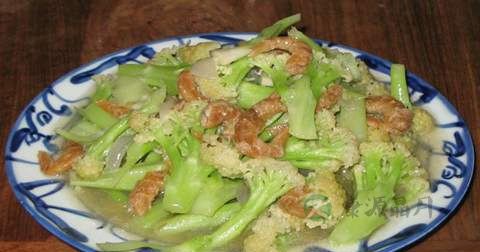 做海米烧菜花放什么调料