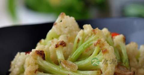 干煸花菜什么时候放调料