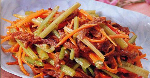干煸肉丝的营养价值