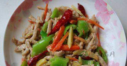 做彩色肉丝放什么调料