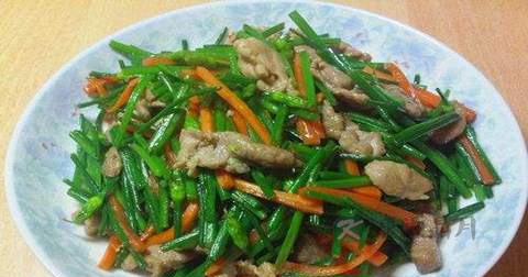 做韭菜炒肉放什么调料
