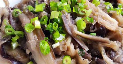 蚝油拌紫茄什么时候放调料