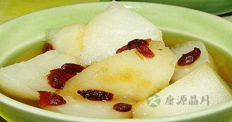 冰糖梨水的营养价值