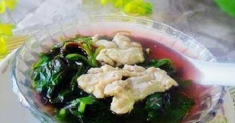做苋菜肉片汤放什么调料