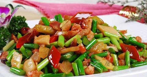 做蒜苔炒肉放什么调料
