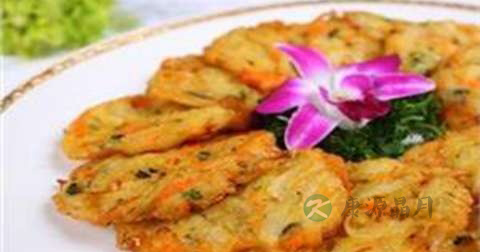 葵花虾饼怎么做最有营养