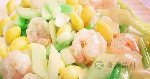 西芹百合炒虾仁什么时候放调料