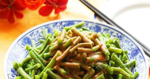 麻汁豆角什么时候放调料