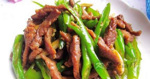 青椒炒肉丝什么时候放调料