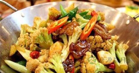 干锅花菜什么时候放调料