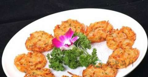 葵花虾饼怎么做最有营养