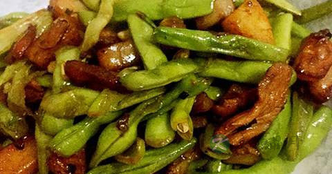 土豆炖豆角什么时候放调料