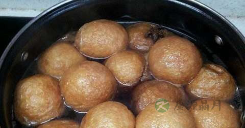 肉酿生麸圆什么时候放调料