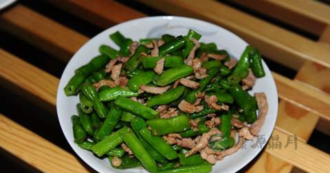 做四季豆炒肉放什么调料