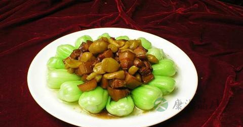 板栗烧菜心什么时候放调料