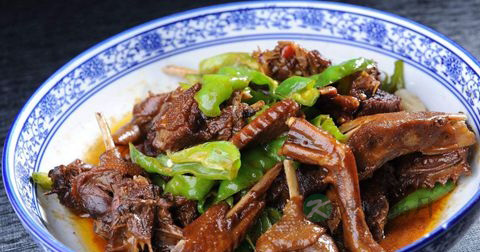 做青椒炒鸭肉放什么调料