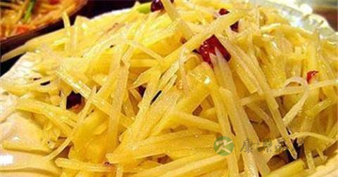 做醋熘土豆丝放什么调料