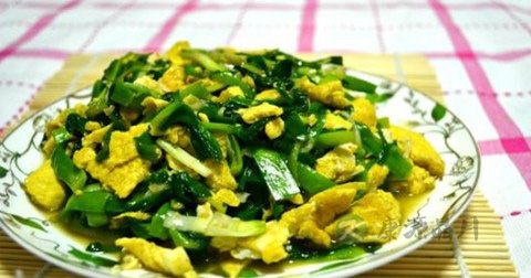 韭菜炒鸡蛋的营养价值