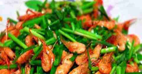 韭菜炒河虾什么时候放调料