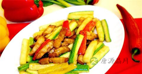 青瓜炒肉怎么做最有营养